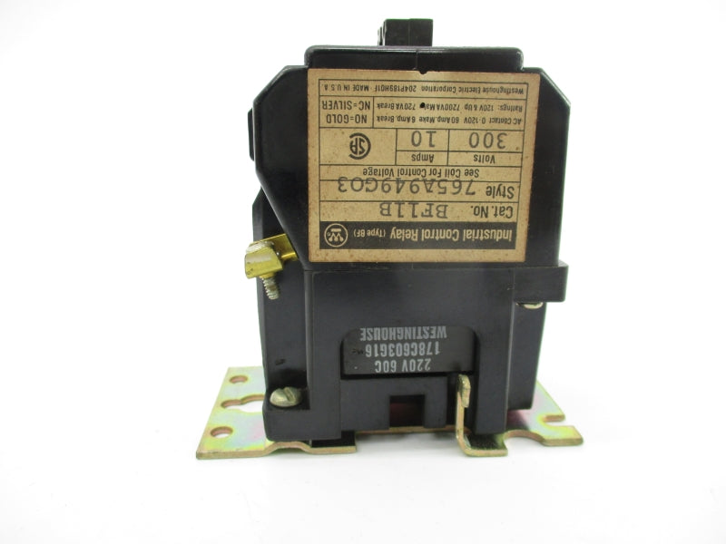 WESTINGHOUSE 765A949G03 BF11B 220V 10A NSMP