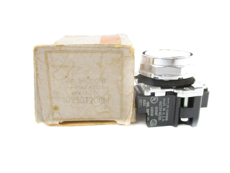 CUTLER HAMMER 10250T208N SER. B1 48/55VAC/DC (NO BULB) NSMP