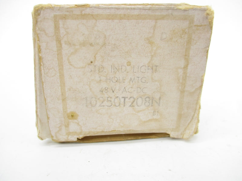 CUTLER HAMMER 10250T208N SER. B1 48/55VAC/DC (NO BULB) NSMP