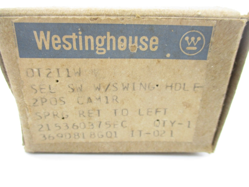 WESTINGHOUSE 369D818G01 OT2I1W NSMP