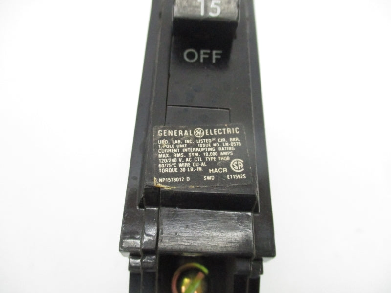 GENERAL ELECTRIC THQB115 120/240VAC 15A NSNP