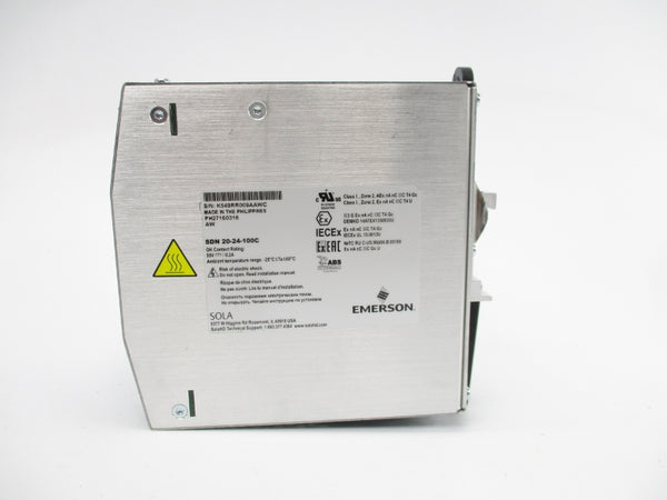 SOLA SDN20-24-100C 100-240V 5.6A NSMP