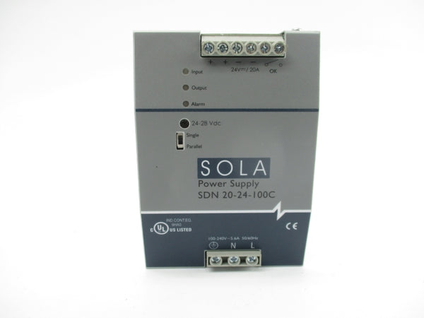 SOLA SDN20-24-100C 100-240V 5.6A NSMP
