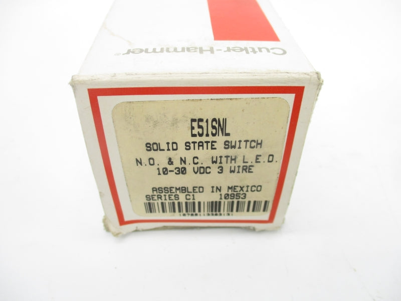 CUTLER HAMMER E51SNL SER. C1 10-30VDC 0.6A NSMP