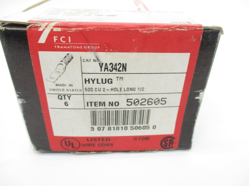 BURNDY YA342N (PKG OF 6) NSFS