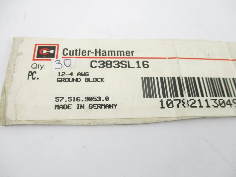 CUTLER HAMMER C383SL16 NSNP