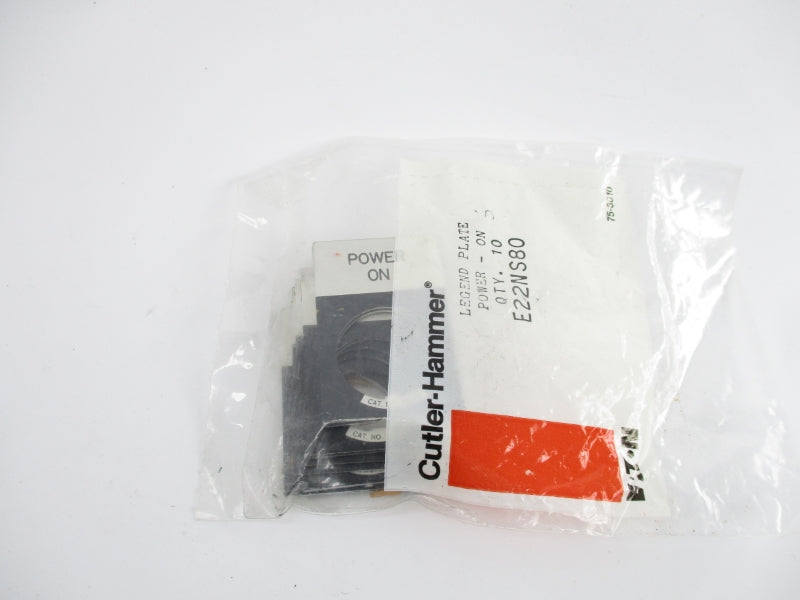 CUTLER HAMMER E22NS80 (PKG OF 10) NSMP
