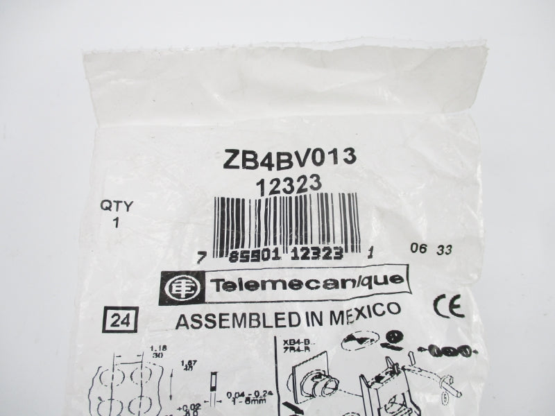 TELEMECANIQUE ZB4BV013 NSMP