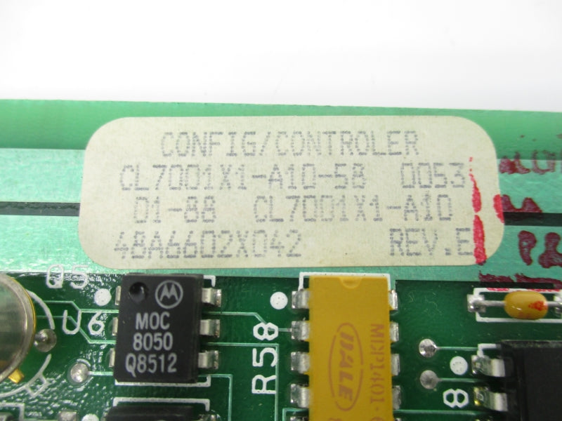 EMERSON CL7001X1-A10-58 48A6602X042 REV. E UNMP