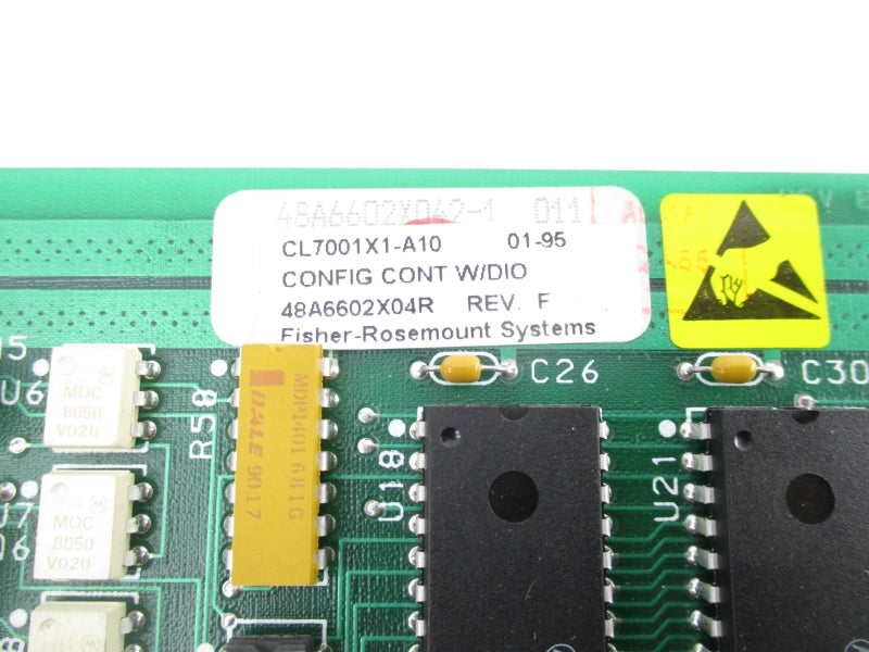 FISHER CONTROLS 48A6602X04R CL7001X1-A10 REV. F UNMP