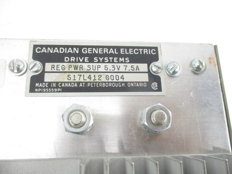 GENERAL ELECTRIC 517L412G004 5.3V 7.5A UNMP