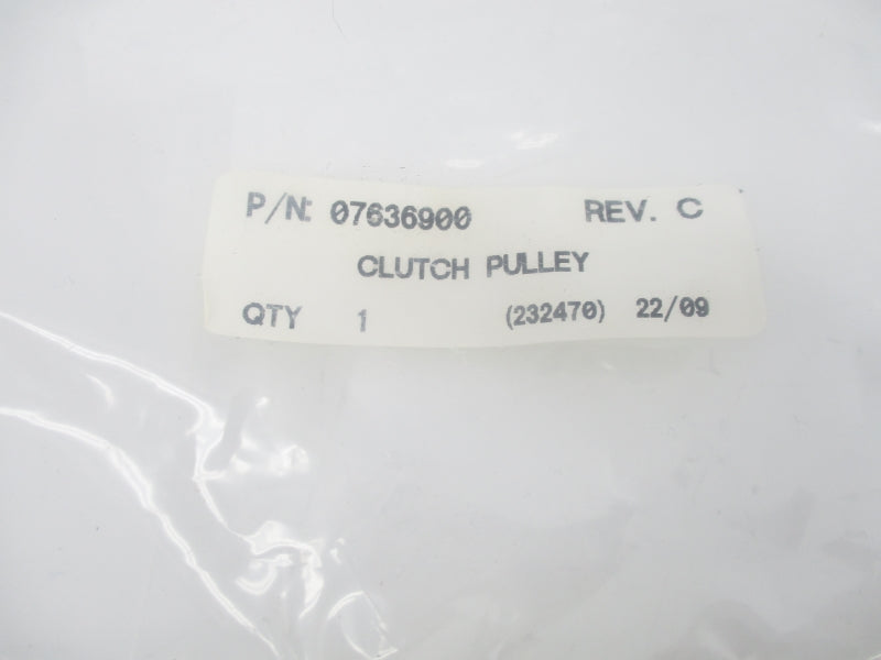 PULLEY 07636900 NSMP