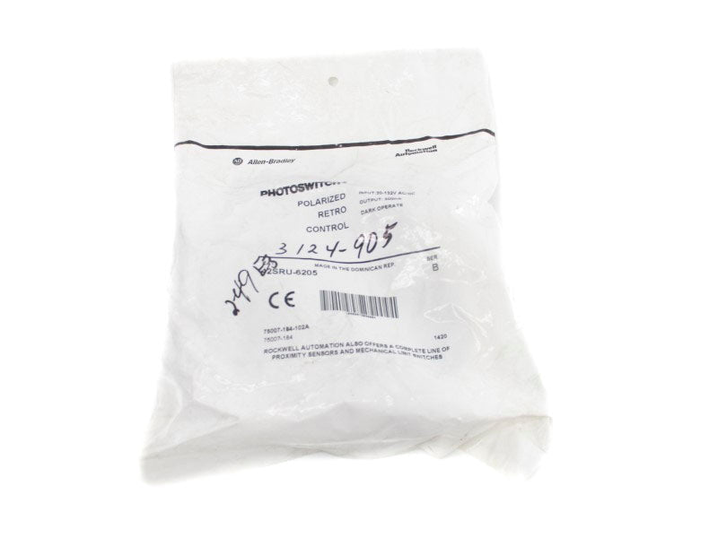 ALLEN BRADLEY 42SRU-6205 SER. B 20-132VAC/DC (WH) NSMP