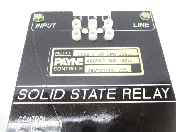 PAYNE 11EZ-4-30 480VAC 30A UNMP