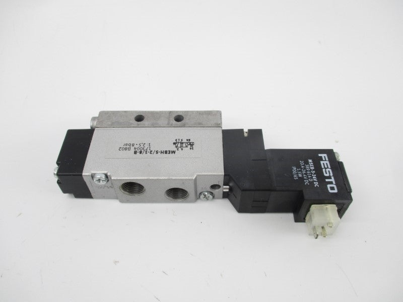 FESTO MEBH-5/2-1/8-B 173004 SER. B802 20.4-26.4VDC NSMP