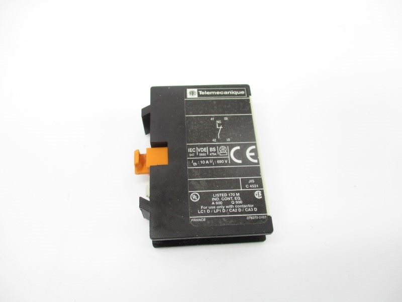 TELEMECANIQUE LADN01 690V 10A NSMP