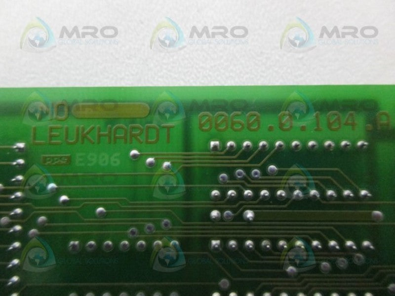 LEUKHARDT 0060.0.104.A DRIVE MODULE NSNP