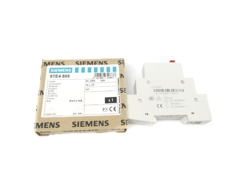 SIEMENS 5TE4805 230VAC 20A NSMP