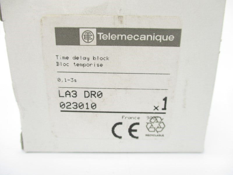 TELEMECANIQUE LA3DR0 023010 690V 10A 0.1-3S NSMP