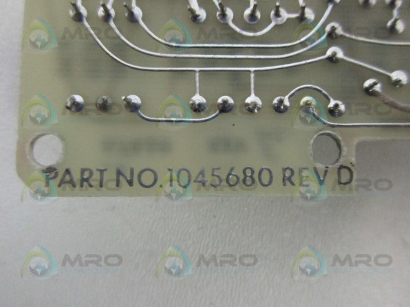 FARMOMAC 1045680 CIRCUIT BOARD REV.D UNMP