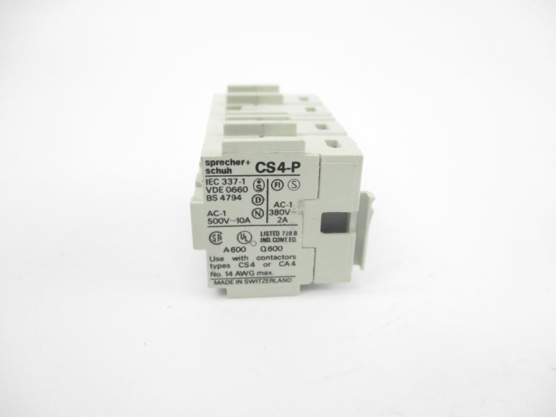 SPRECHER+SCHUH CS4-P-40 500V 10A (PKG OF 10) NSMP