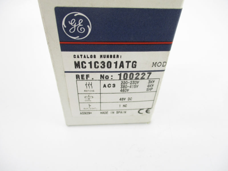 GENERAL ELECTRIC MC1C301ATG 48VDC 20A NSMP