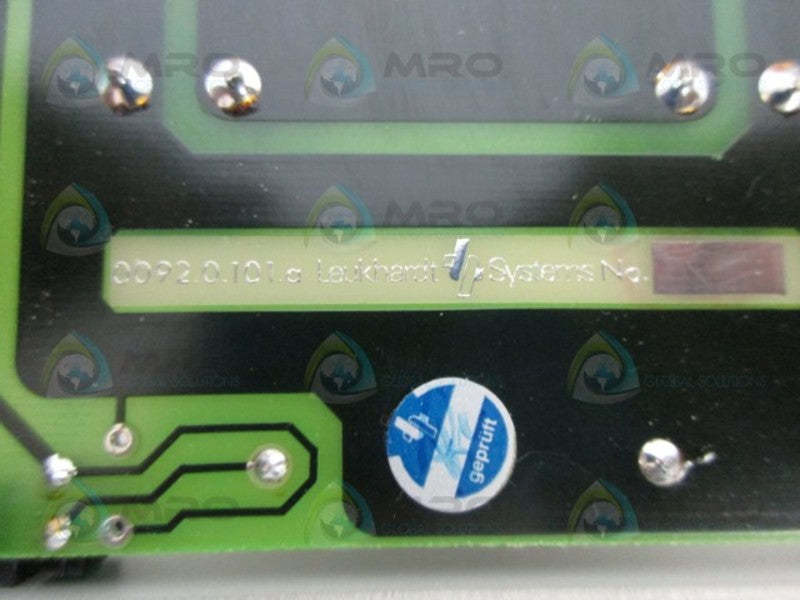 LEUKHARDT 0092.0.101.A CIRCUIT BOARD NSNP
