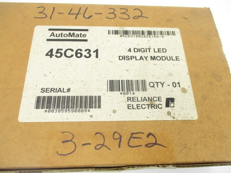 RELIANCE ELECTRIC 45C631 NSMP