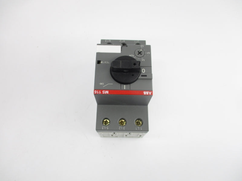 ABB 1SAM250000R1008 MS116-4.0 690VAC 2.5-4.0A NSMP