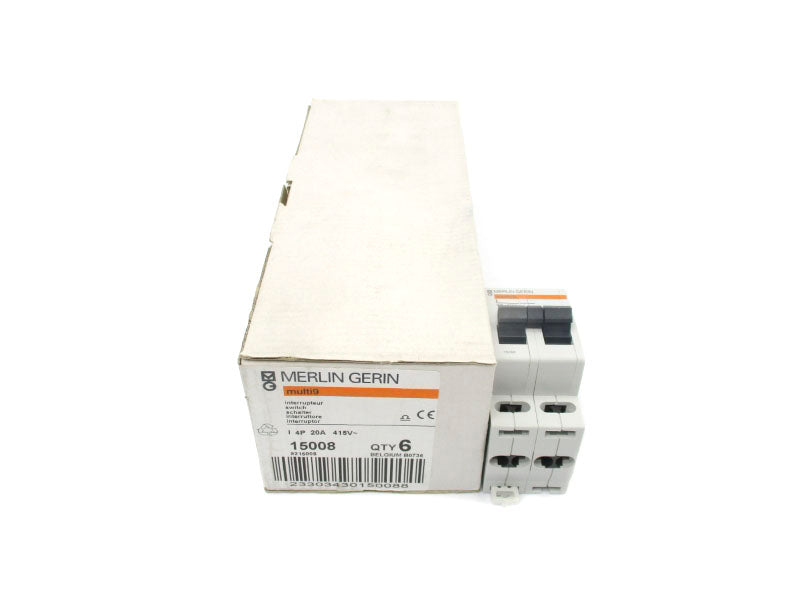 MERLIN GERIN 15008 415V 20A (PKG OF 6) NSMP