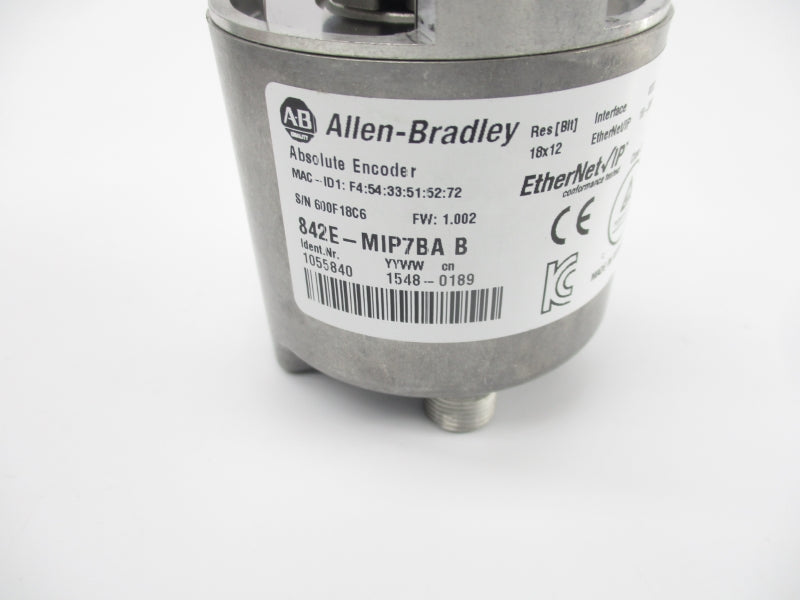 ALLEN BRADLEY 842E-MIP7BA SER. B F/W 1.002 10-30VDC NSNP