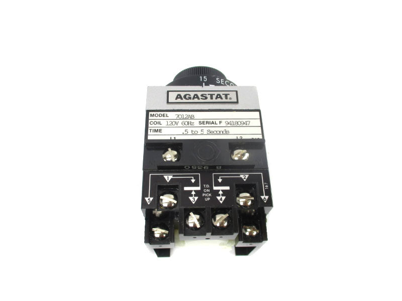 AGASTAT 7012AB 120V .5-5SEC. NSNP