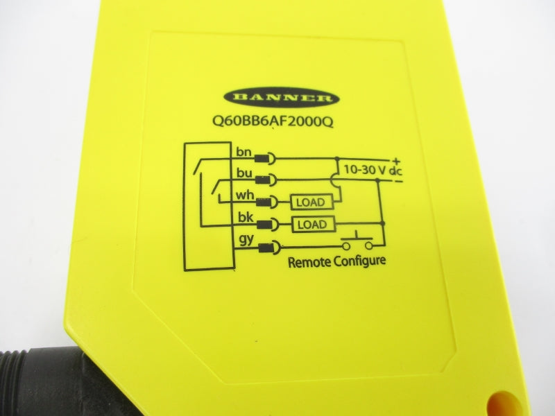 BANNER ENGINEERING Q60BB6AF2000Q 10-30VDC NSNP