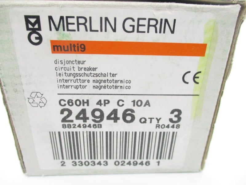 MERLIN GERIN 24946 400V 10A (PKG OF 3) NSMP