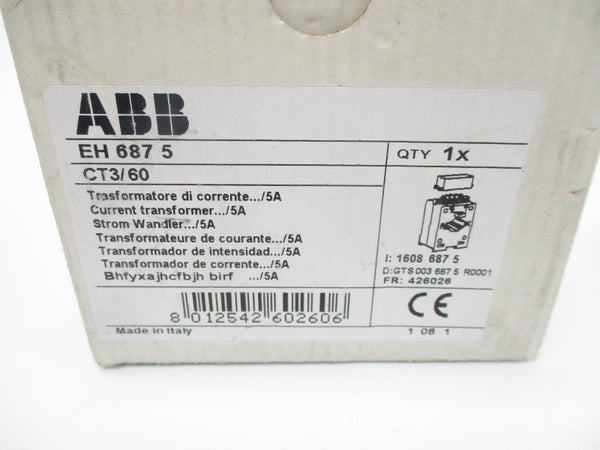 ABB CT3/60 EH6875 60V 5A NSMP