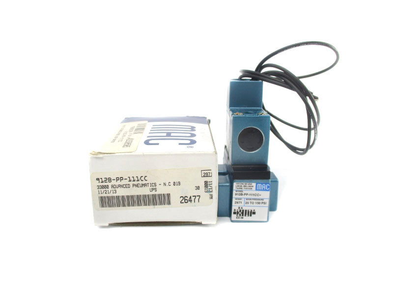 MAC 912B-PP-111CC 110/120V 25-150PSI NSMP