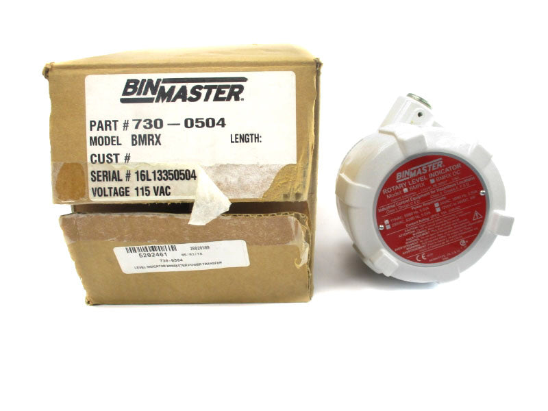 BINMASTER 730-0504 BMRX 115VAC 10A NSMP