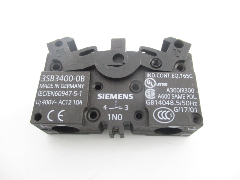SIEMENS 3SB3400-0B 400VAC 10A NSNP