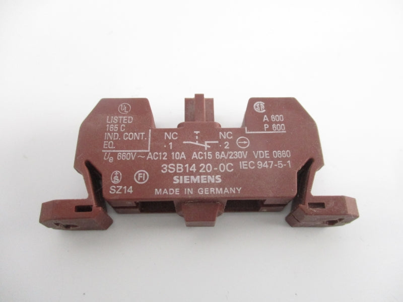SIEMENS 3SB1420-0C 230V 6A NSNP