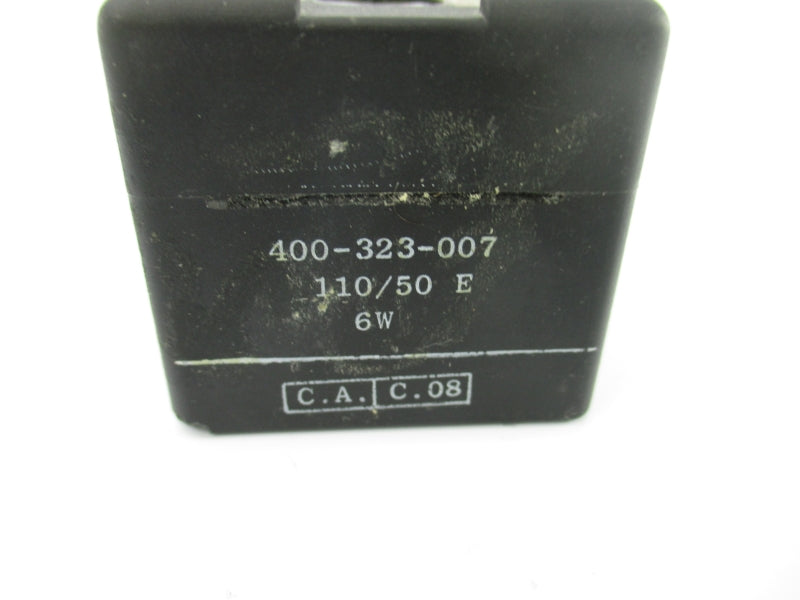 SPARE PART 400-323-007 110V UNMP