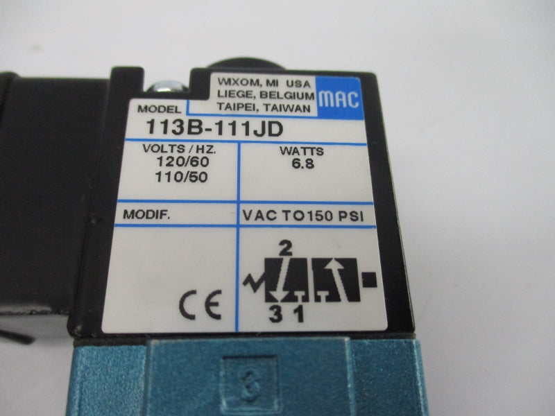 MAC 113B-111JD 110/120V 150PSI NSNP