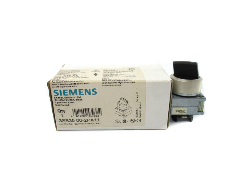SIEMENS 3SB3500-2PA11 SER. C NSMP