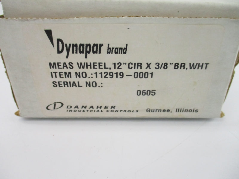 DYNAPAR 112919-0001 12"X3/8" NSMP