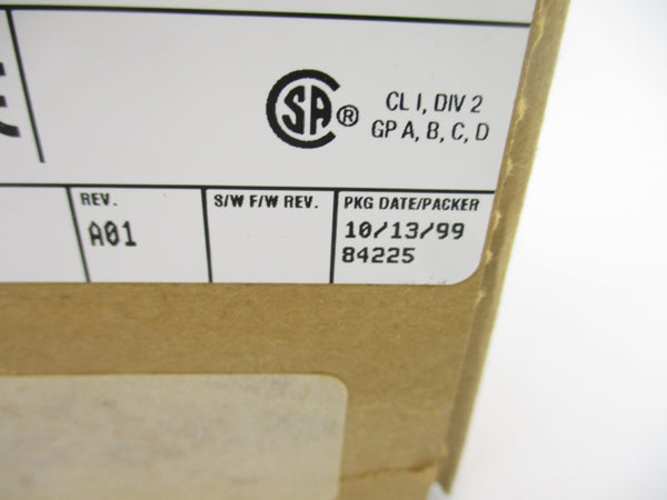 ALLEN BRADLEY 1794-IA8 SER. A DATE: 1999 NSFS