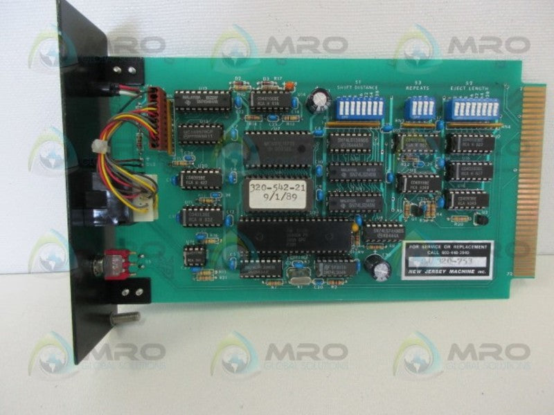 NSNP JERSEY MACHINE SA320-753 CPU MODULE NSNP