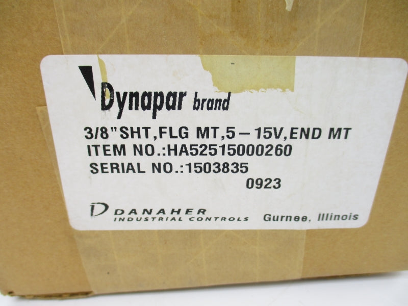 DYNAPAR HA52515000260 5-15V NSMP