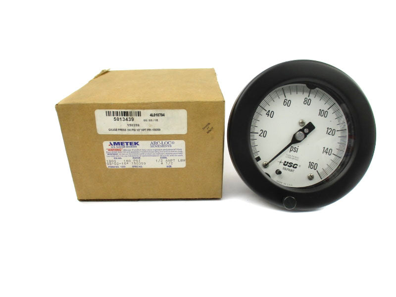 AMETEK 150359 10-160PSI 4 1/2 NSMP
