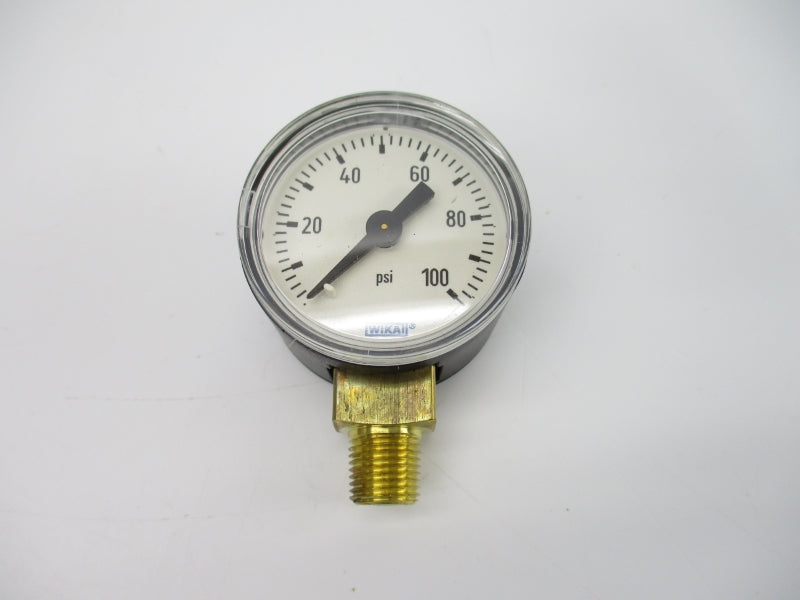 WIKA 9747257 0-100PSI 1/8" NSMP