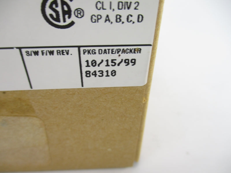 ALLEN BRADLEY 1794-TB3 SER. A DATE: 1999 NSFS