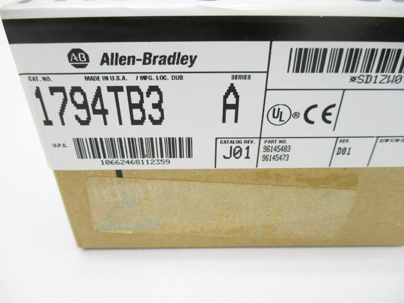 ALLEN BRADLEY 1794-TB3 SER. A DATE: 1999 NSFS
